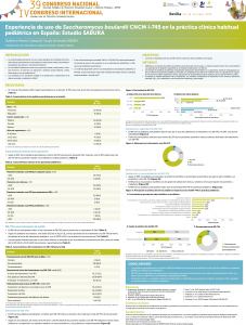 Figura 2. Resultados del estudio SABURA